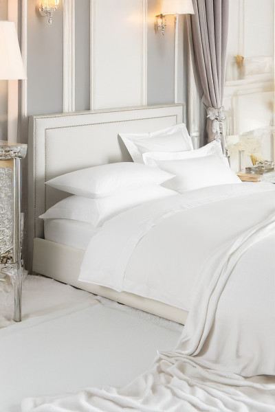 Pillowcases 400 Thread Count Percale – White