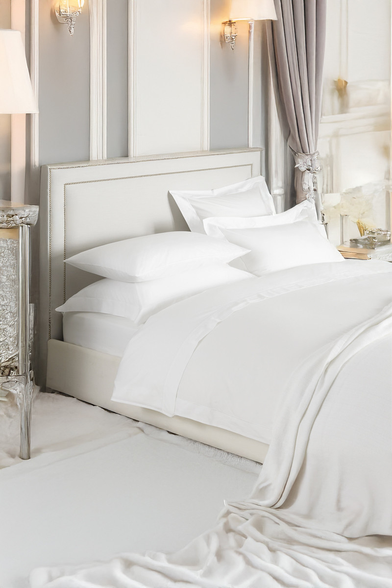 Pillowcases 400 Thread Count Percale – White