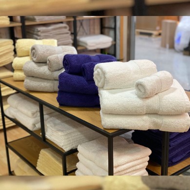 Todas nuestras toallas super suaves y absorbentes.