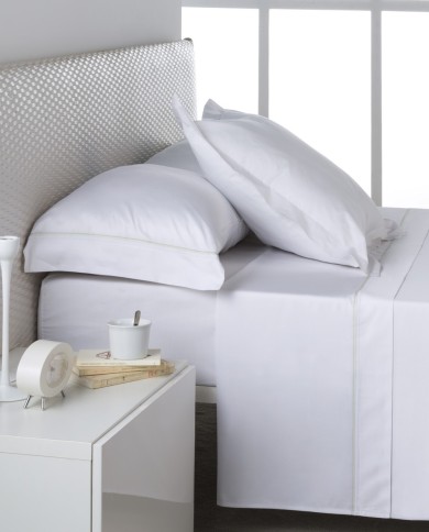 Funda almohada algodón 600 hilos satén - 1