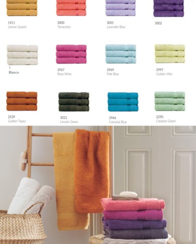 Bentor Color Towel 650 gsm. extra soft - 1