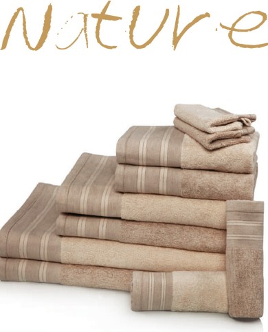 Organic Cotton and Linen Towel  Nature 600 gsm. - 2