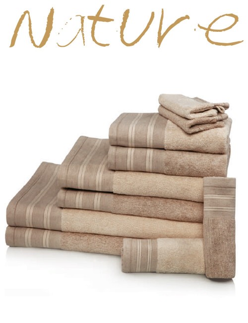 Organic Cotton and Linen Towel  Nature 600 gsm. - 2