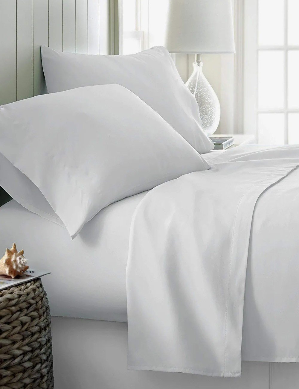 Sheets Collection (bed 90 x 200) - 400 TC Cotton percale - 1
