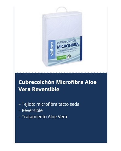 Aloe Vera Reversible quilted mattress protector - 4